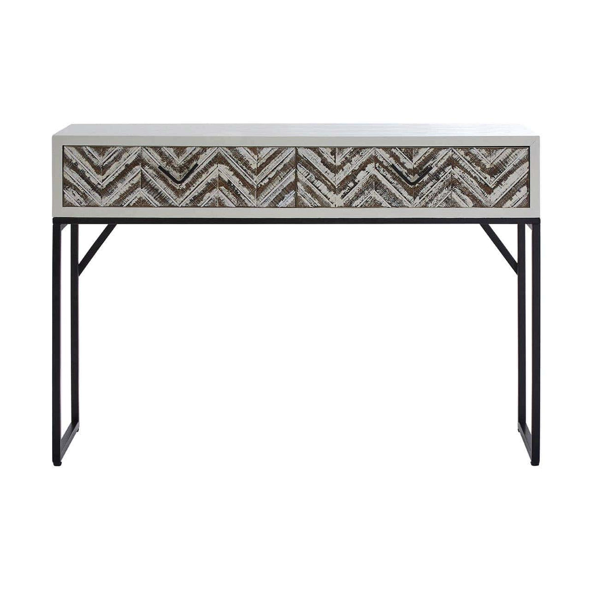 Lombok 2 Drawer Console Table.