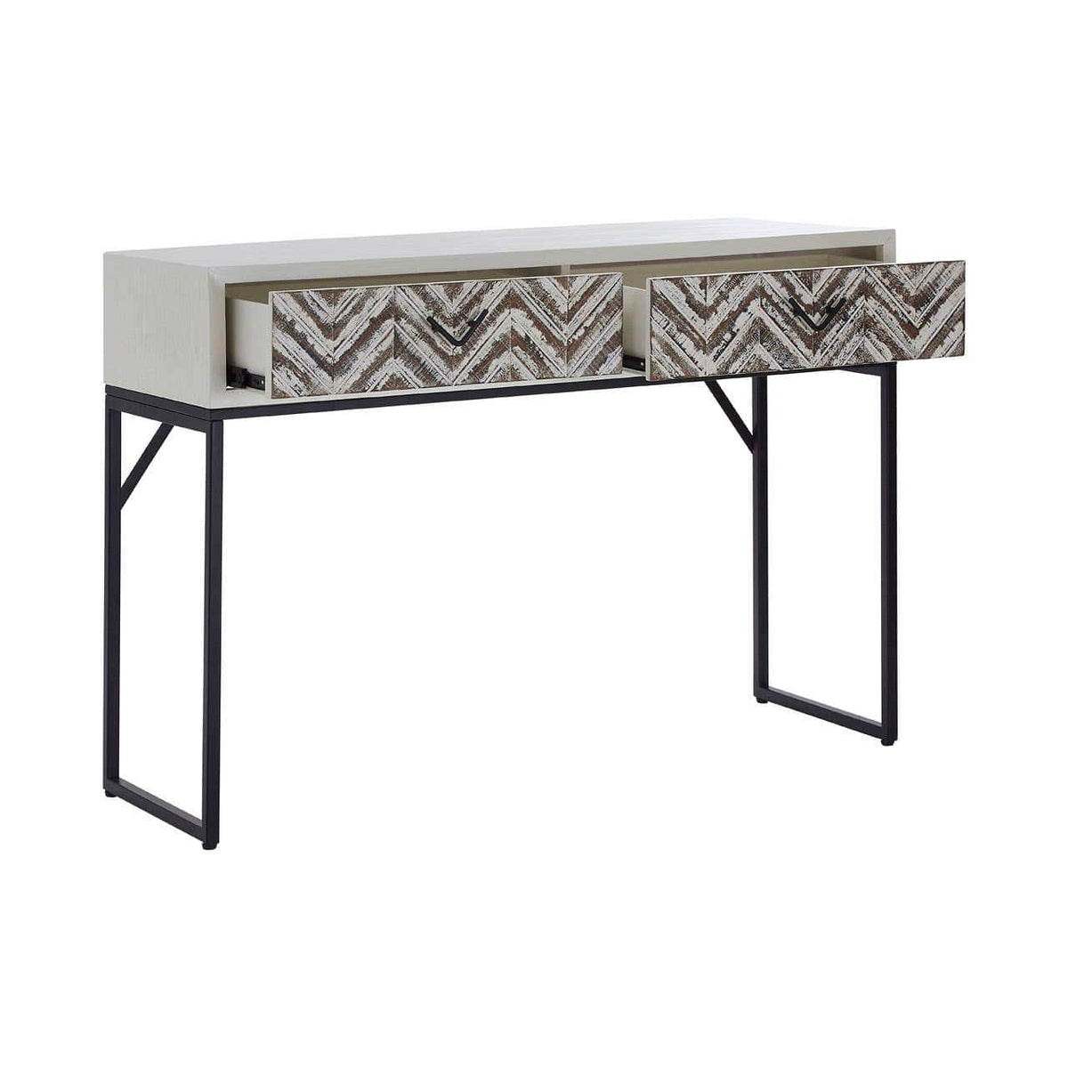 Lombok 2 Drawer Console Table.