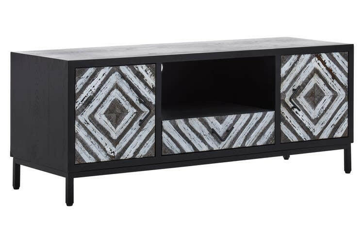 Lombok Black Frame Media Unit.