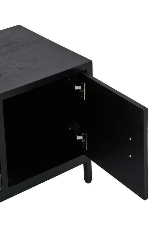Lombok Black Frame Media Unit.