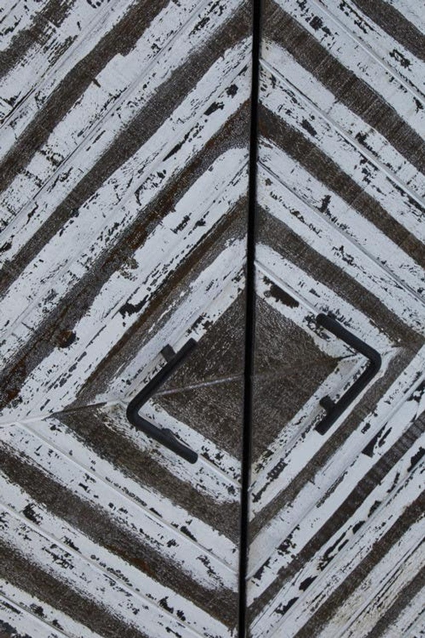 Noosa & Co. Living Lombok Four Door internal shelf storage Sideboard House of Isabella UK