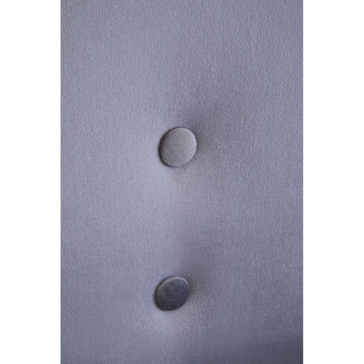 Loretta Grey Velvet Button Detail Chair.