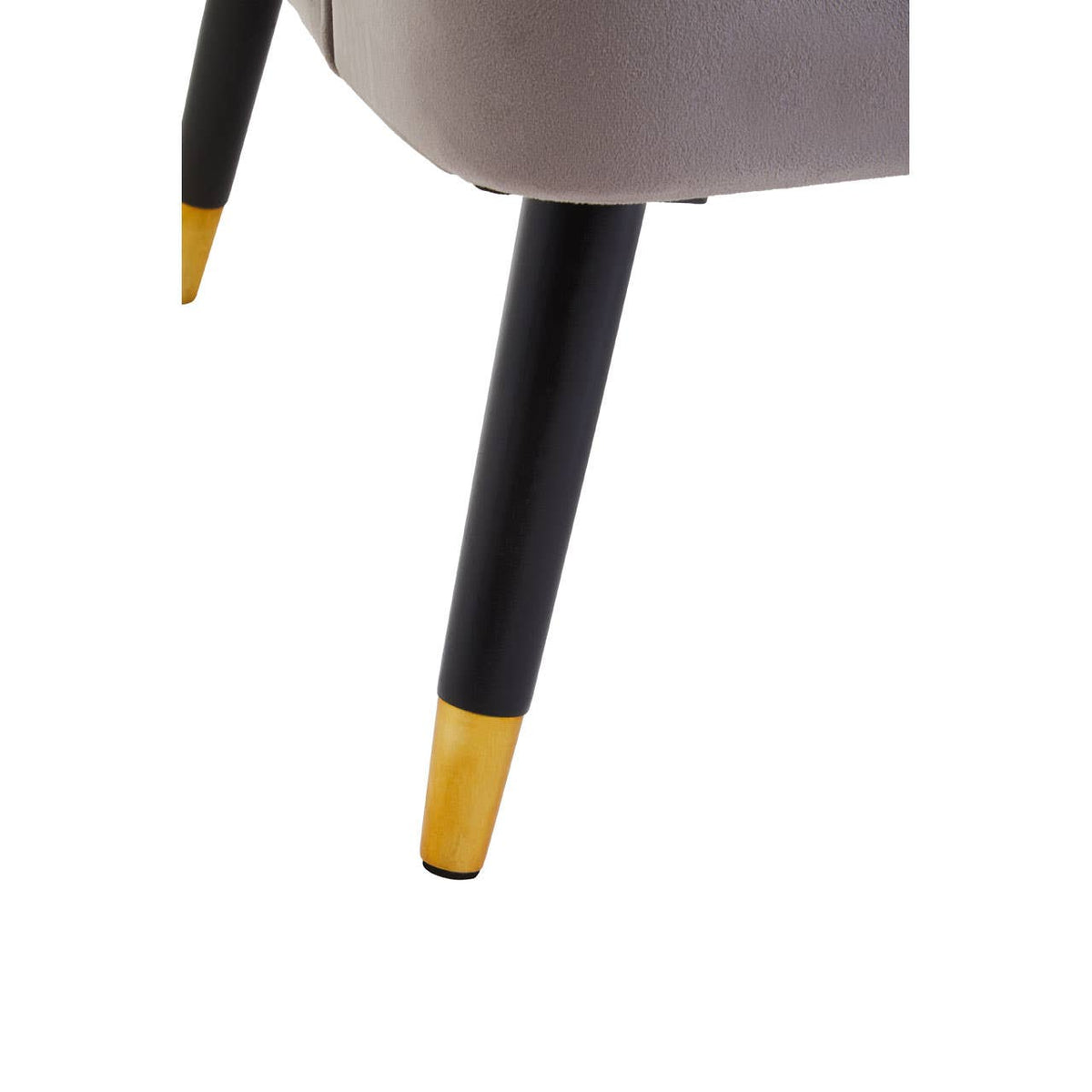 Loretta Mink Velvet Armchair.