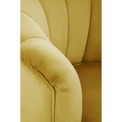 Noosa & Co. Living Loretta Pistachio Velvet Shell Accent Chair House of Isabella UK