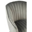 Louxor Grey Fabric Armchair.