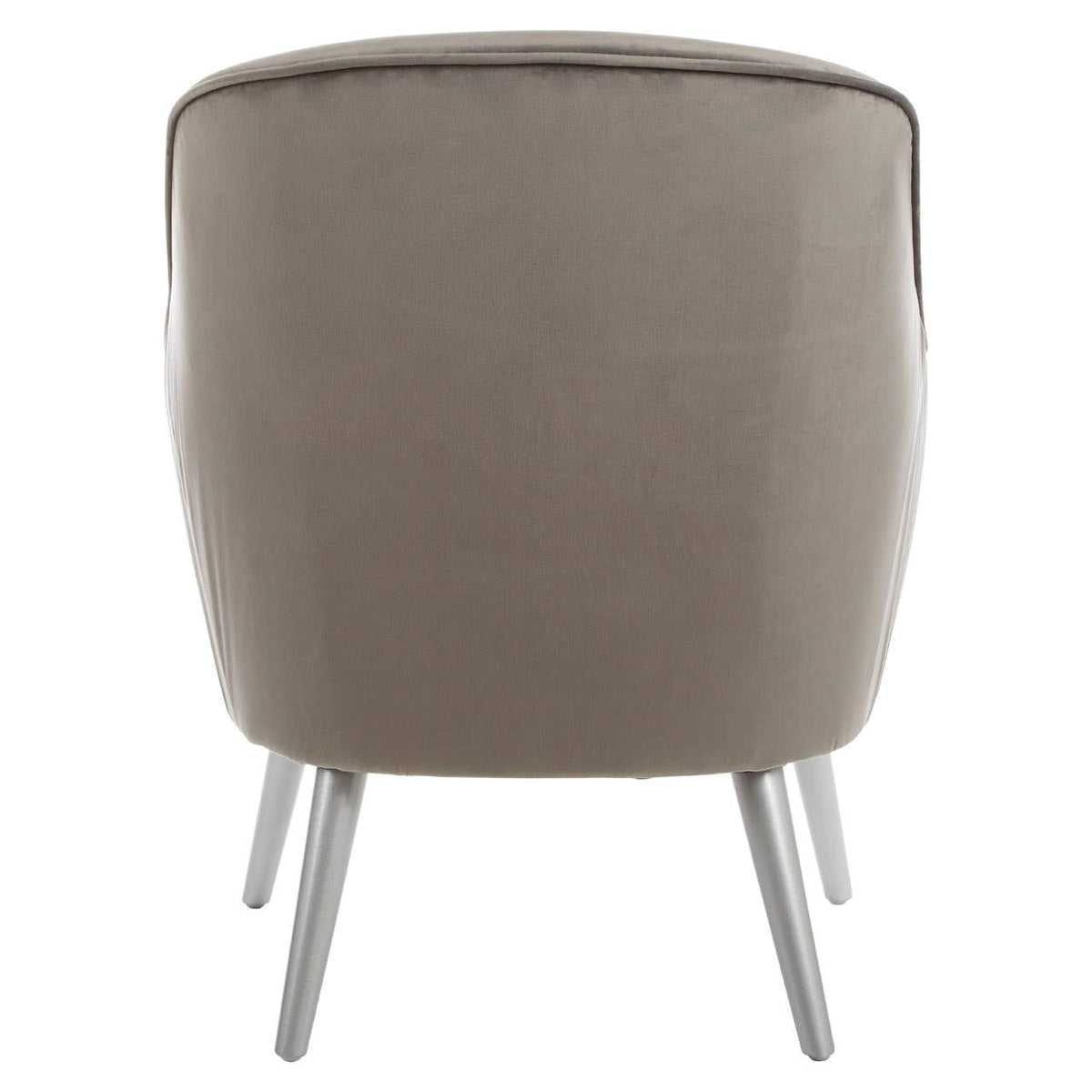 Louxor Grey Velvet Chair.