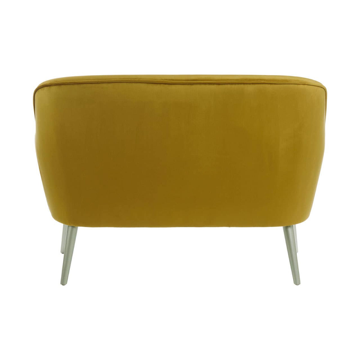 Louxor Mustard Velvet Sofa.