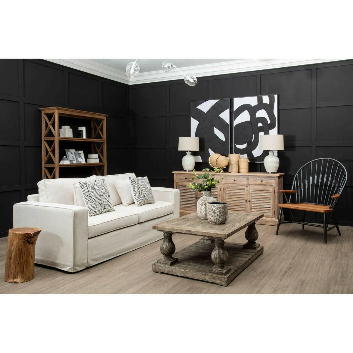 Lovina 4 Tier Shelf Unit.