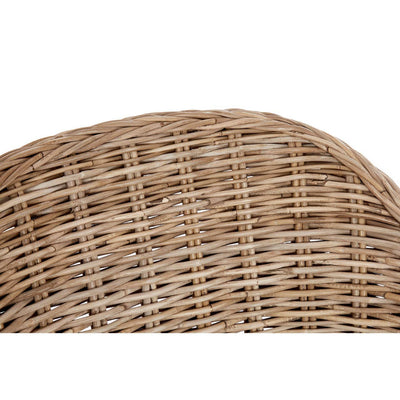 Noosa & Co. Living Lovina Rounded Back Natural Rattan Chair House of Isabella UK