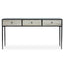 Noosa & Co. Living Luxor Three Drawer Rectangular Console Table House of Isabella UK