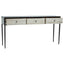 Noosa & Co. Living Luxor Three Drawer Rectangular Console Table House of Isabella UK