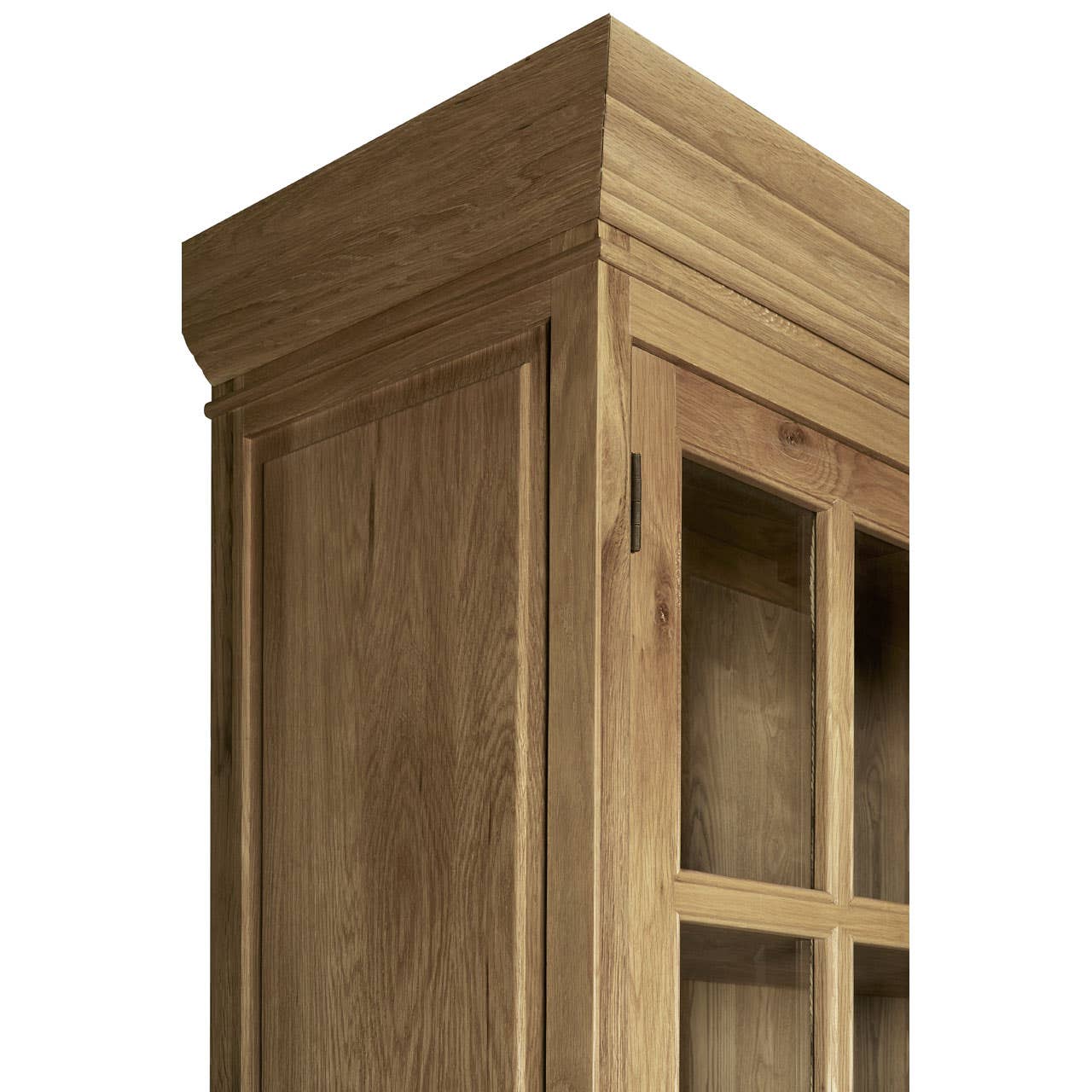 Noosa & Co. Living Lyon 4 Door Oak Wood Cabinet House of Isabella UK