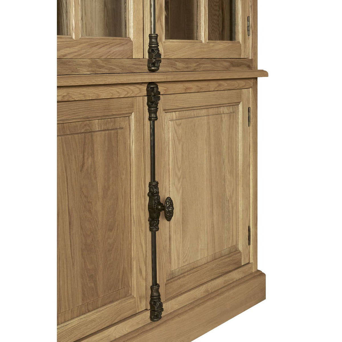 Lyon 4 Door Oak Wood Cabinet.