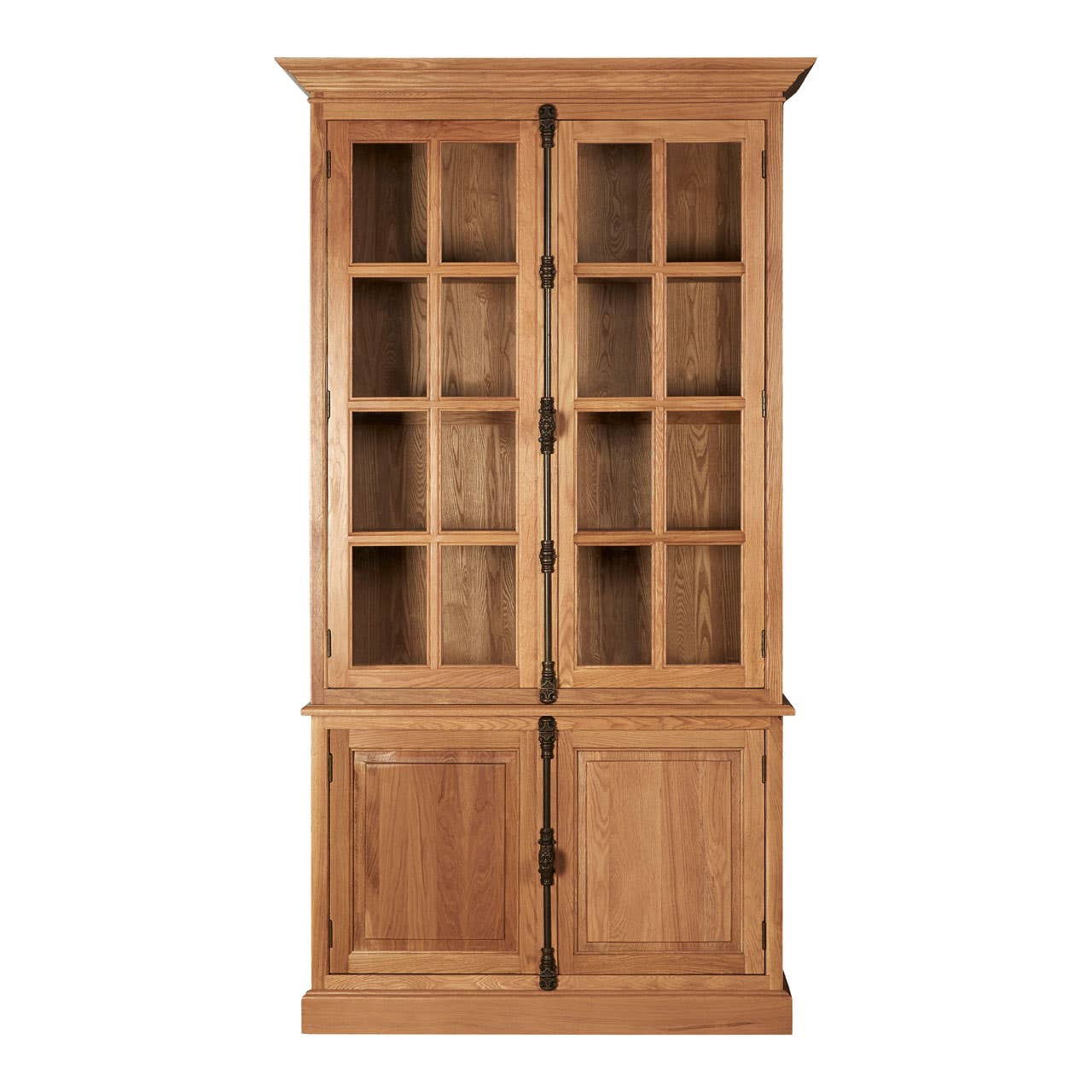 Noosa & Co. Living Lyon Cabinet With 3 Upper Shelves House of Isabella UK