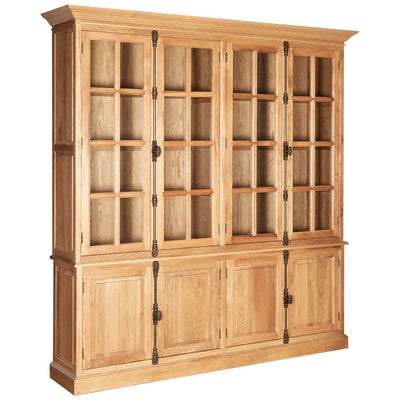 Noosa & Co. Living Lyon Cabinet With 6 Upper Shelves House of Isabella UK