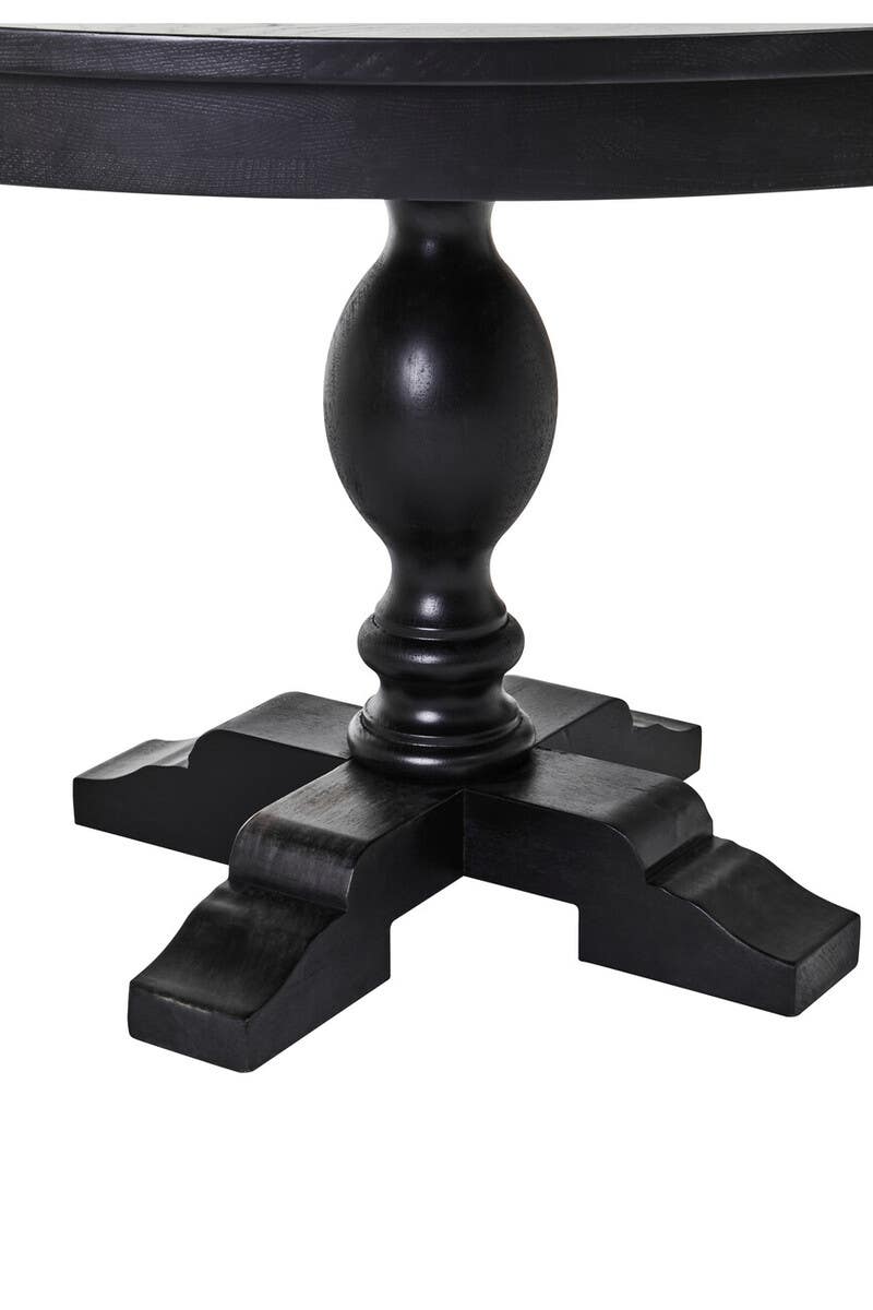 Lyon Oak Wood Round Table.