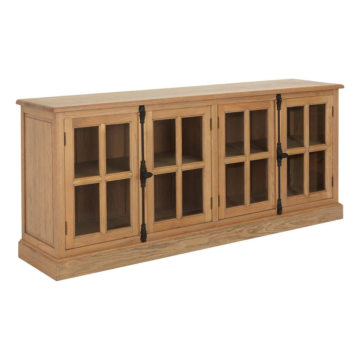 Lyon Oak Wood Sideboard.