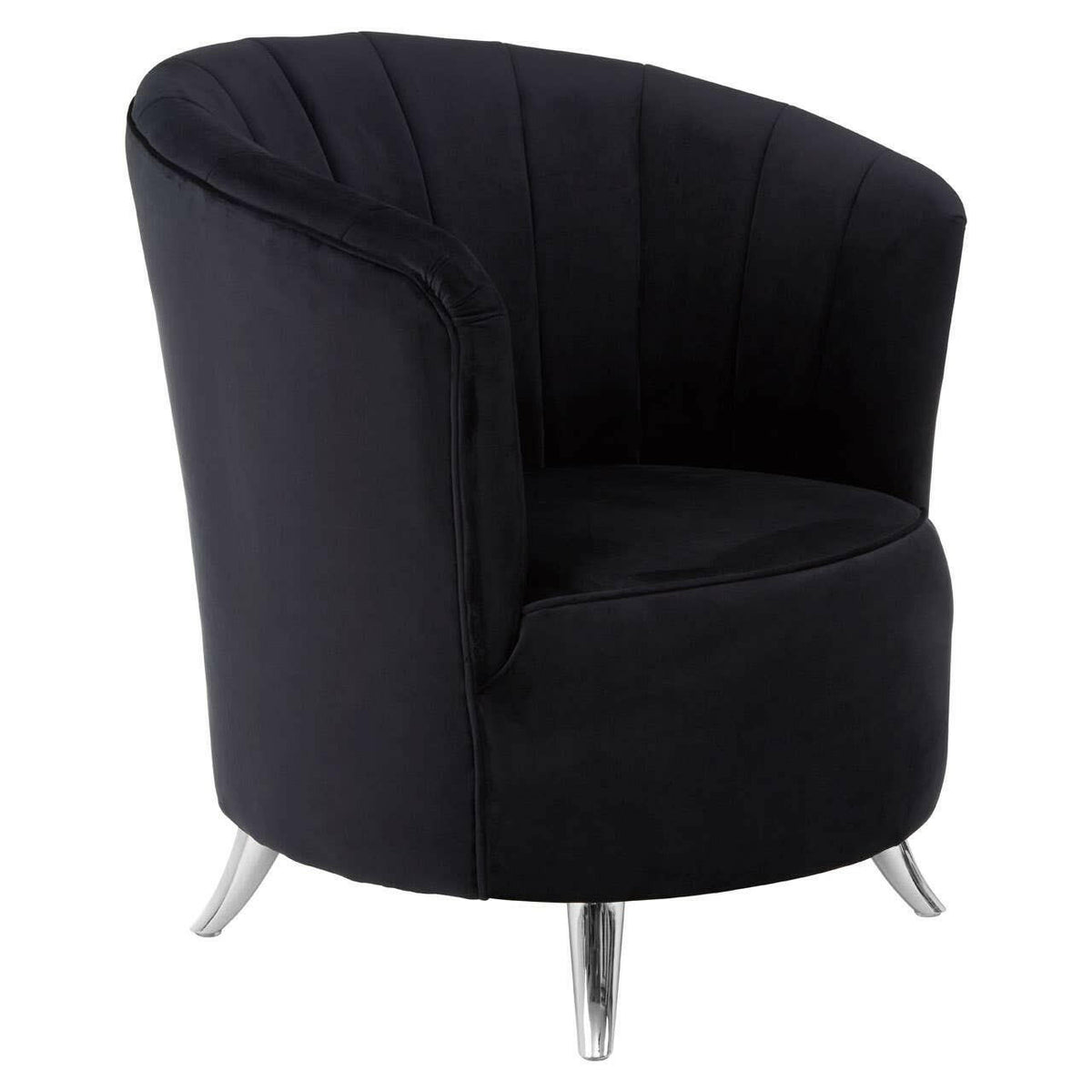 Maci Black Tub Chair.