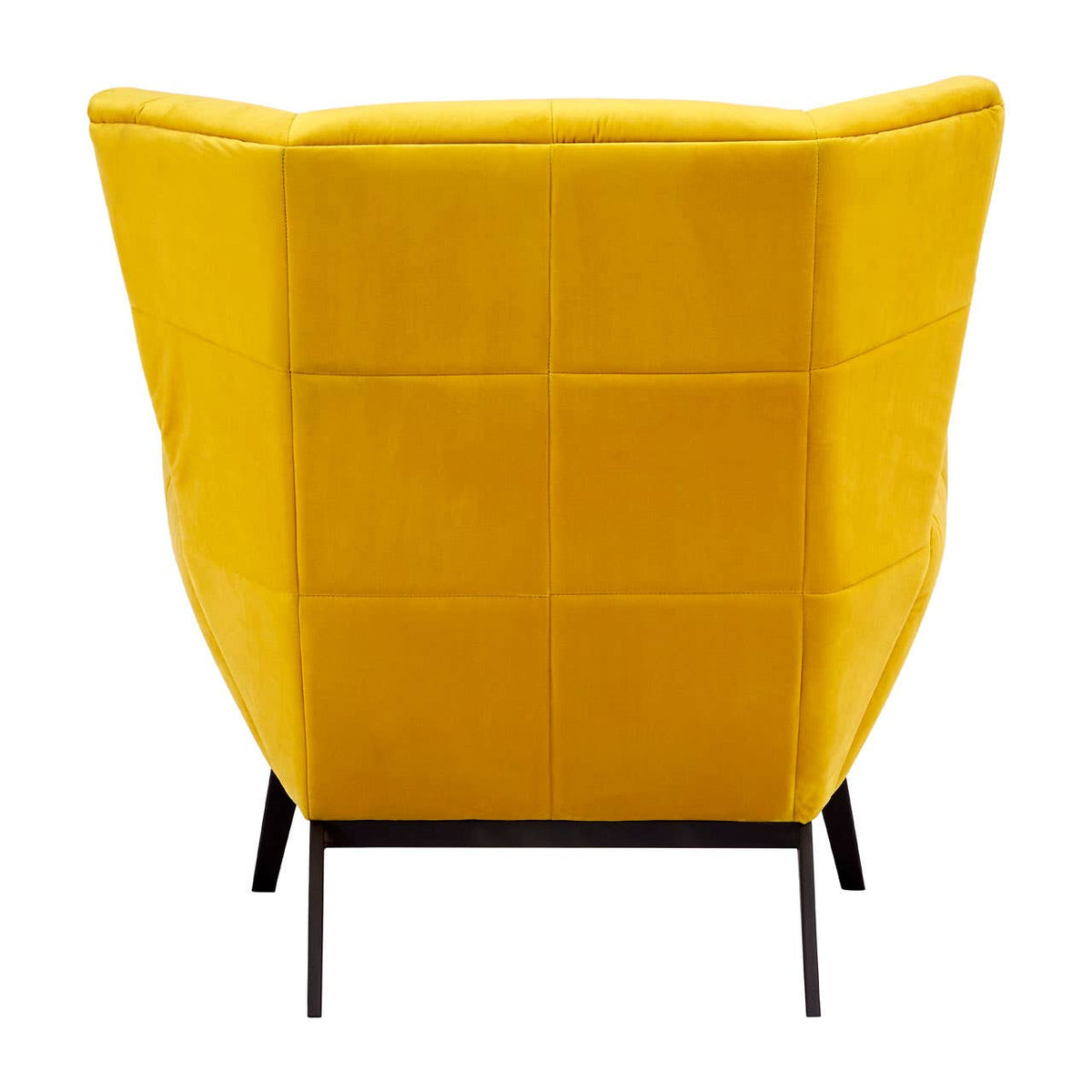 Maiko Yellow Fabric Armchair.