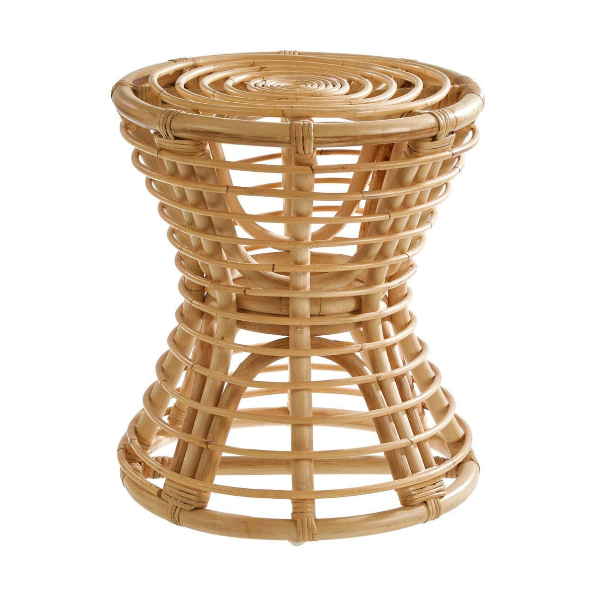 Maka Natural Rattan Stool.