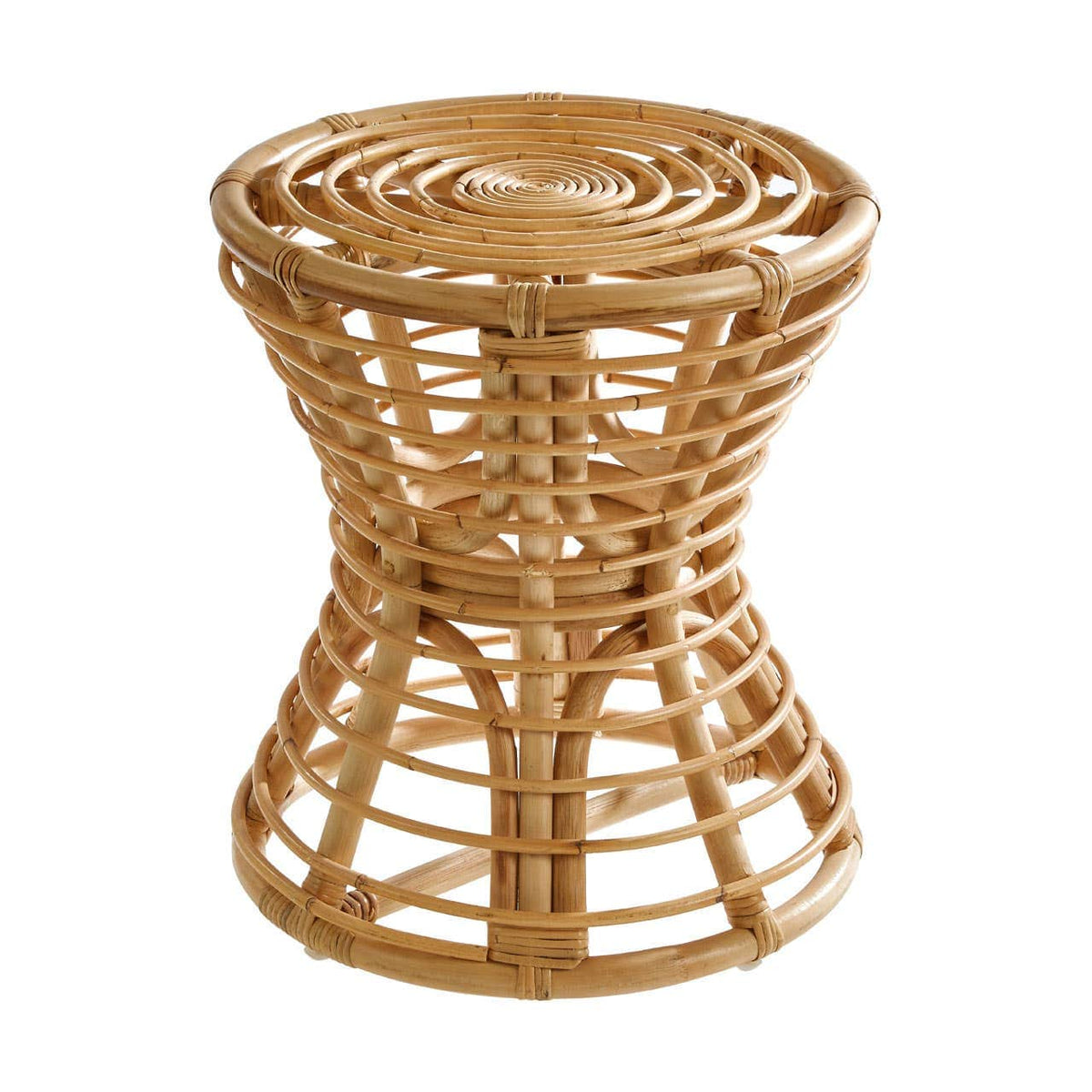 Maka Natural Rattan Stool.