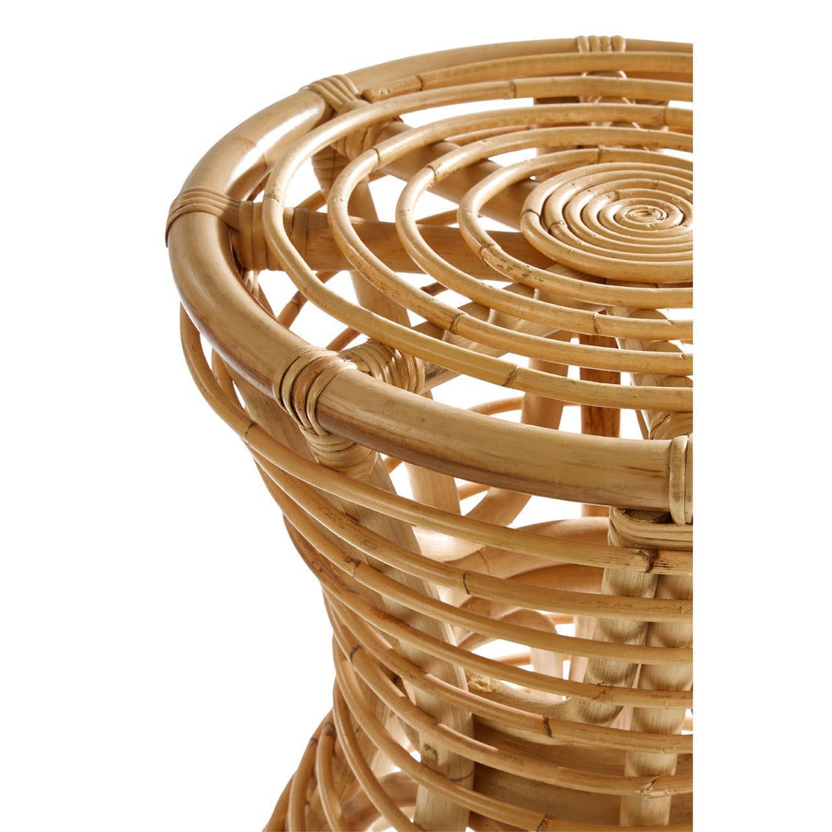 Maka Natural Rattan Stool.