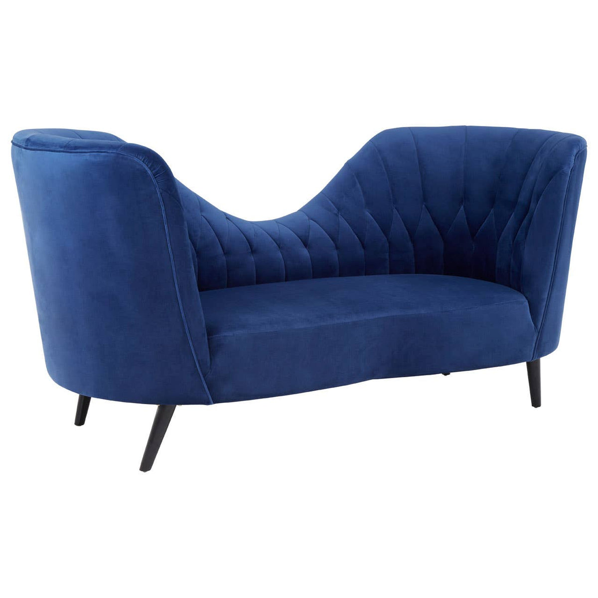 Malena Midnight Velvet Chaise.