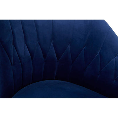 Noosa & Co. Living Malena Midnight Velvet Chaise House of Isabella UK