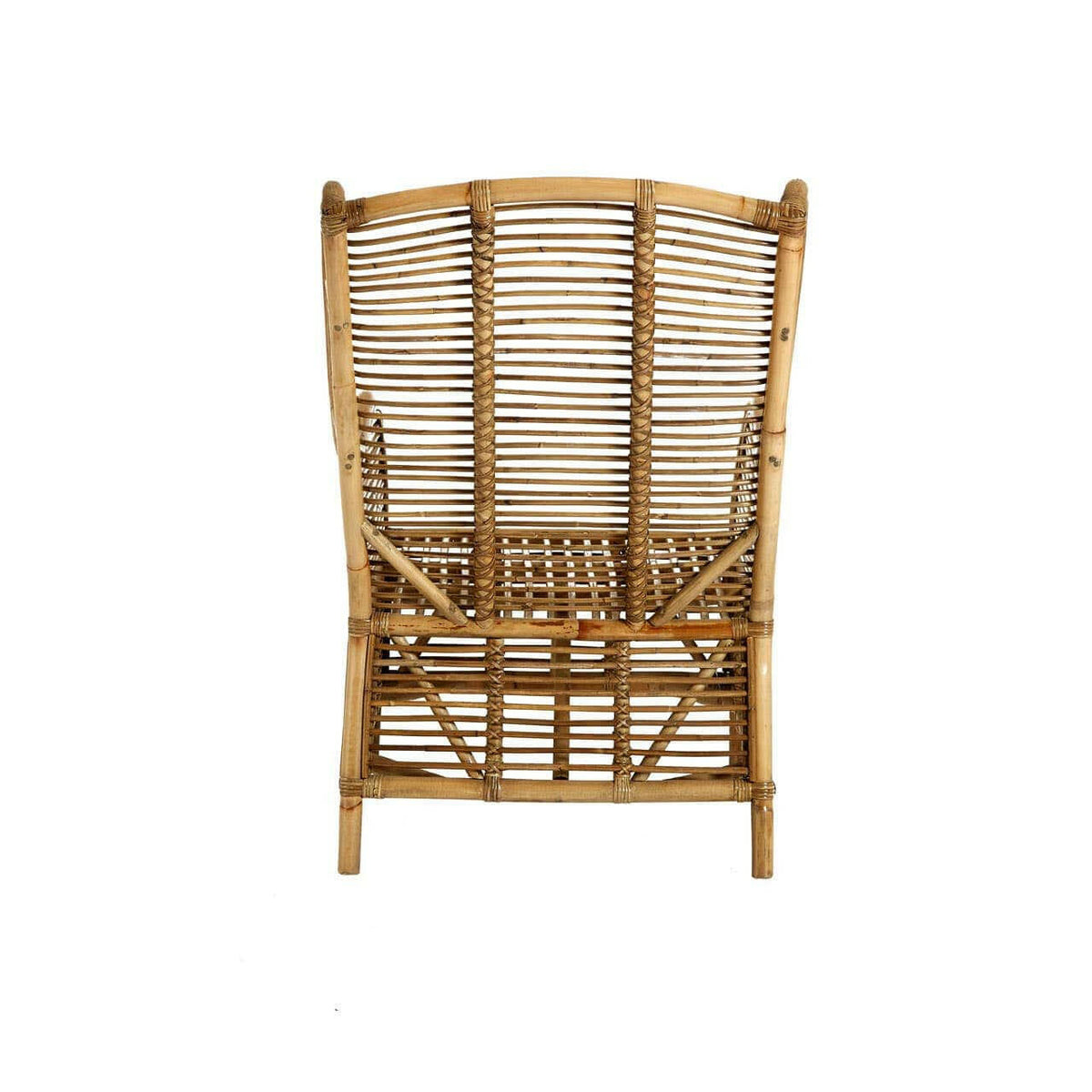 Manado Grey Natural Kubu Rattan Chair.