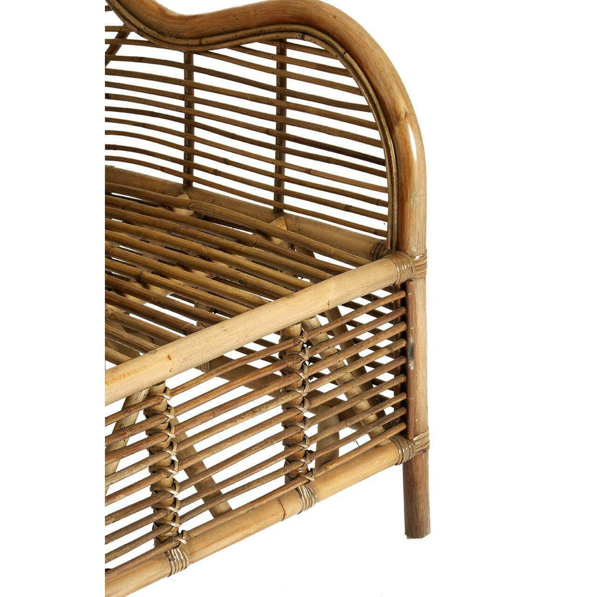 Manado Grey Natural Kubu Rattan Chair.