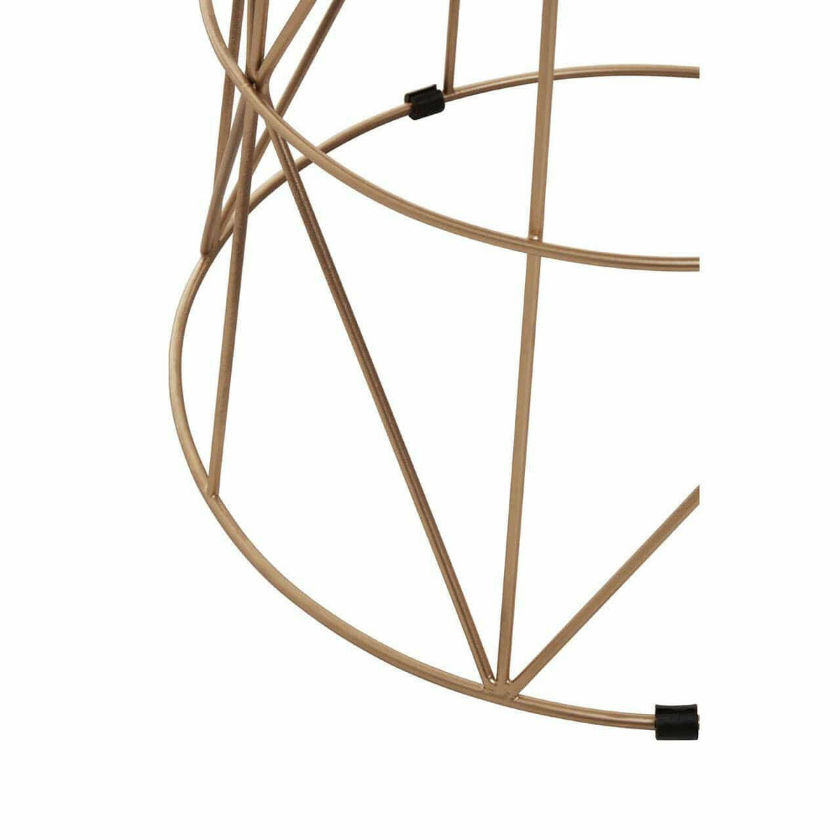 Mandoli White Marble Round Side Table.