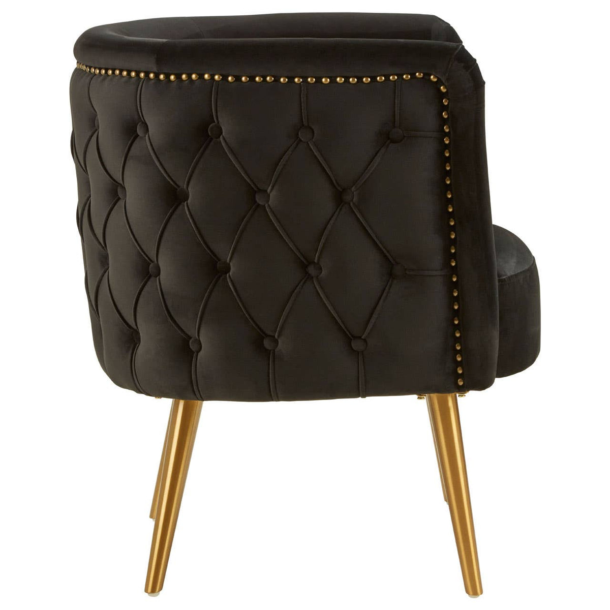 Manhattan Black Tub Chair.