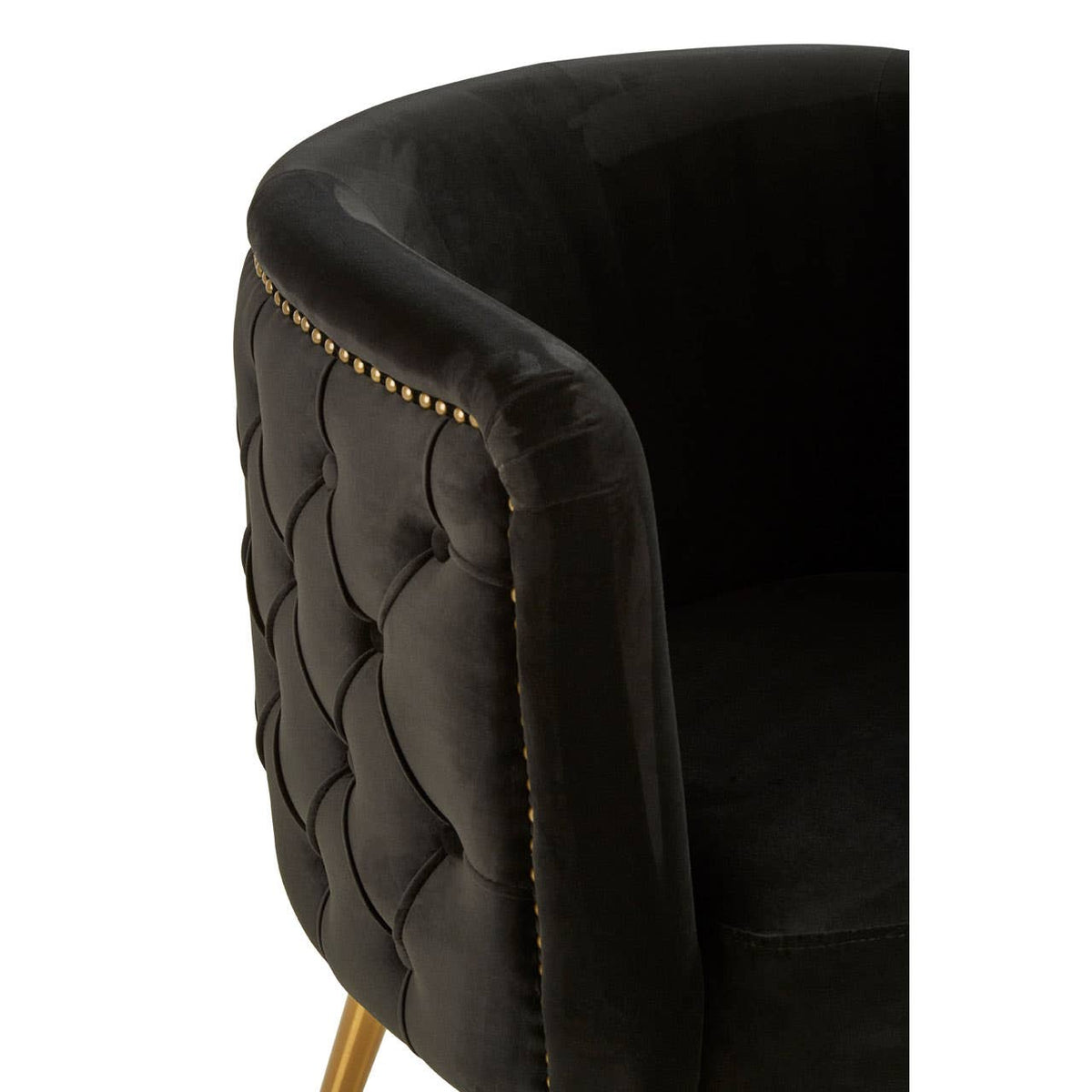 Manhattan Black Tub Chair.