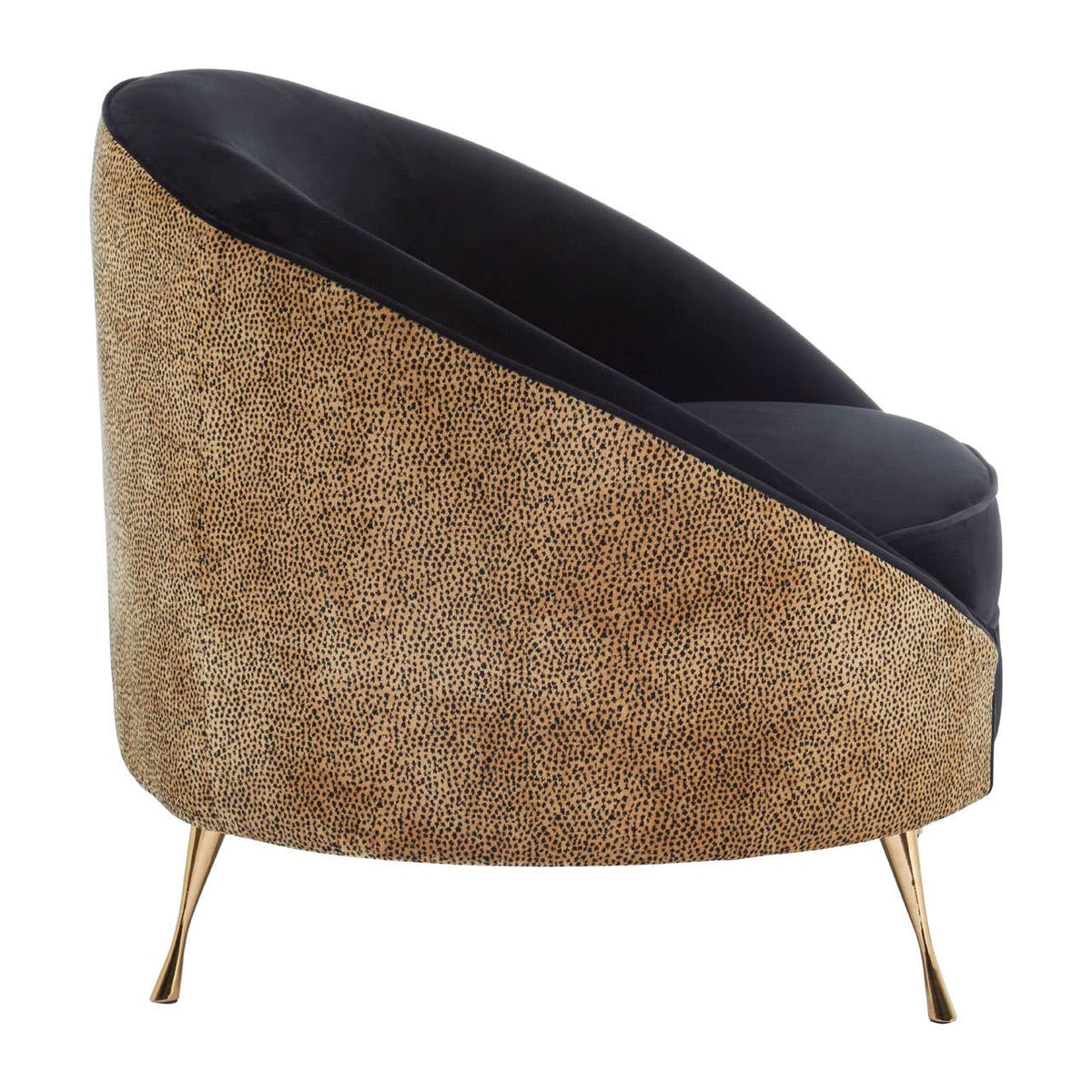 Manhattan Leopard Print Armchair.
