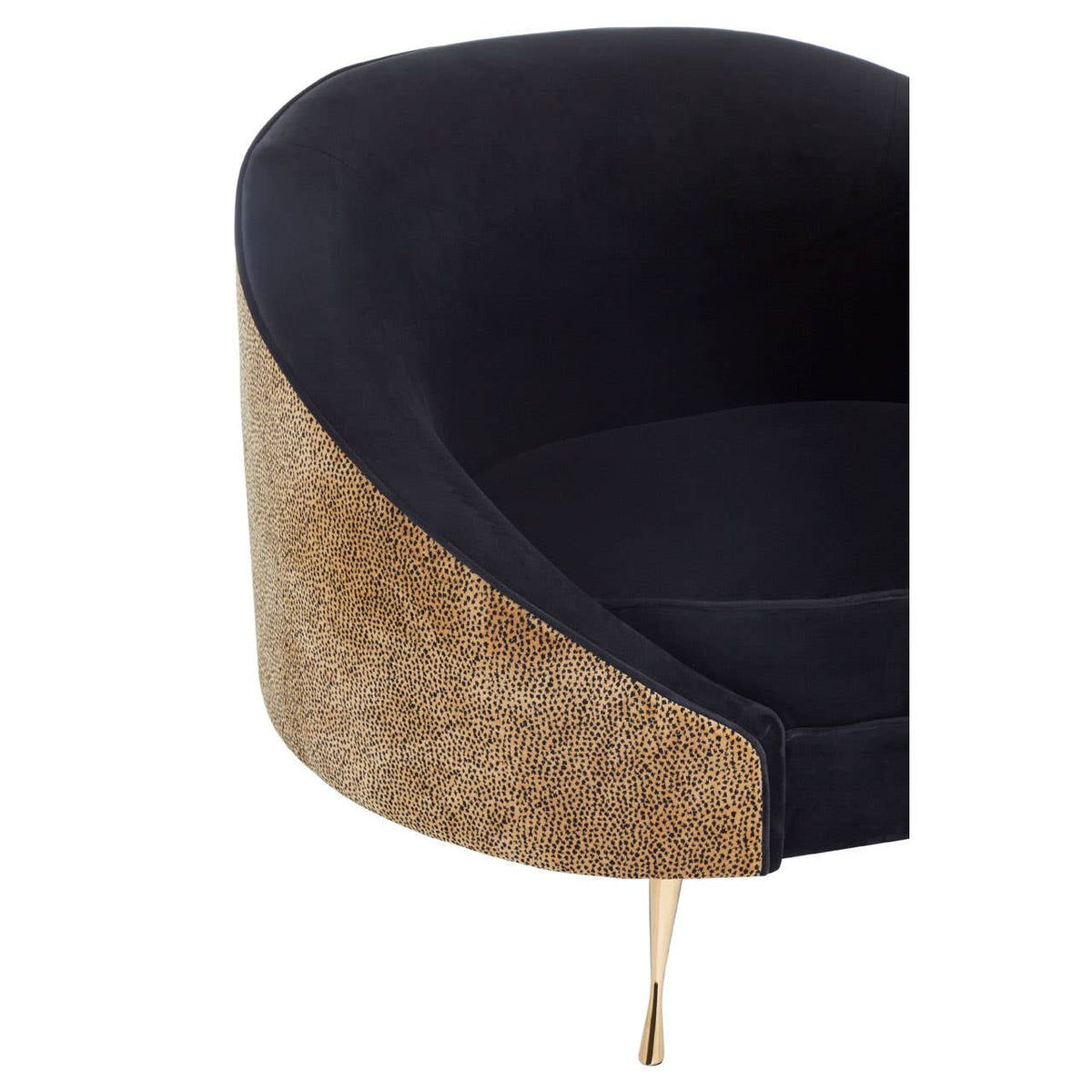 Manhattan Leopard Print Armchair.