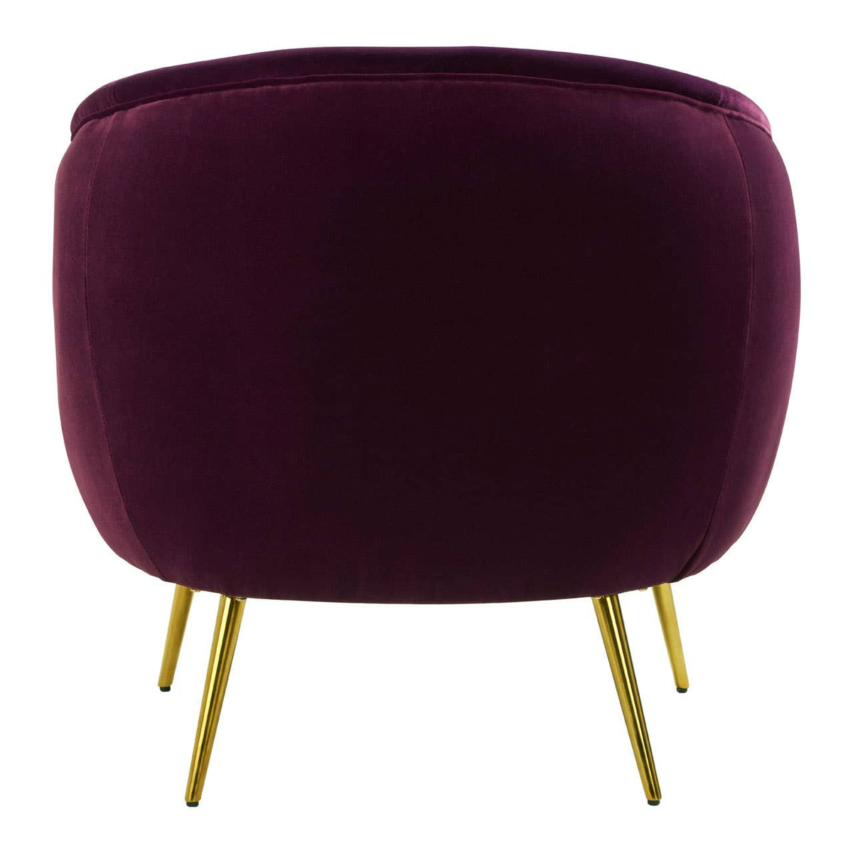 Manhattan Purple Velvet Armchair.