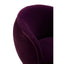 Manhattan Purple Velvet Armchair.