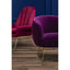 Manhattan Purple Velvet Armchair.