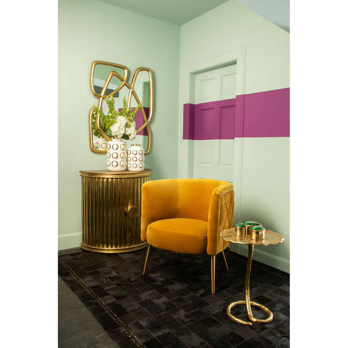 Manhattan Yellow Tub Chair.