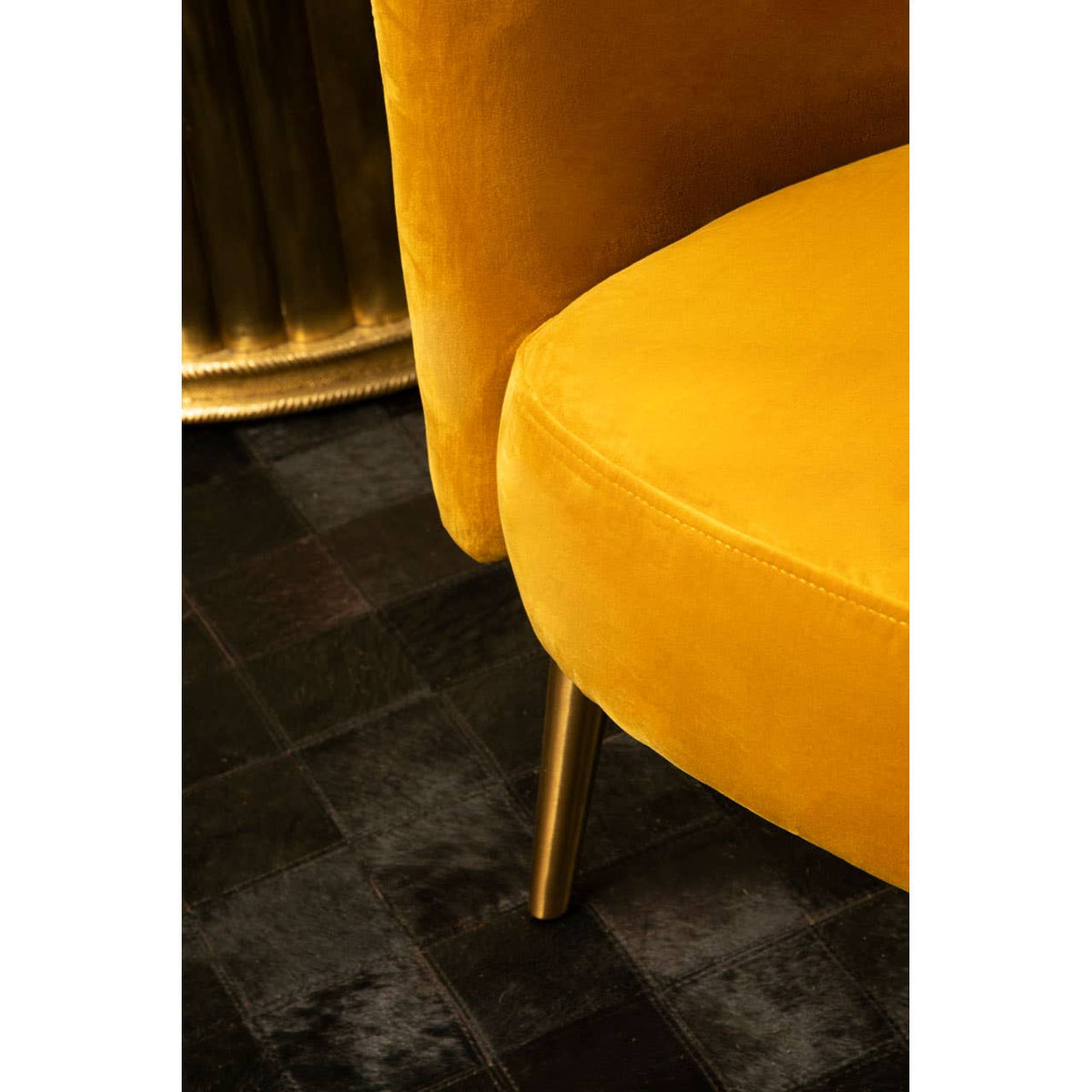 Manhattan Yellow Tub Chair.
