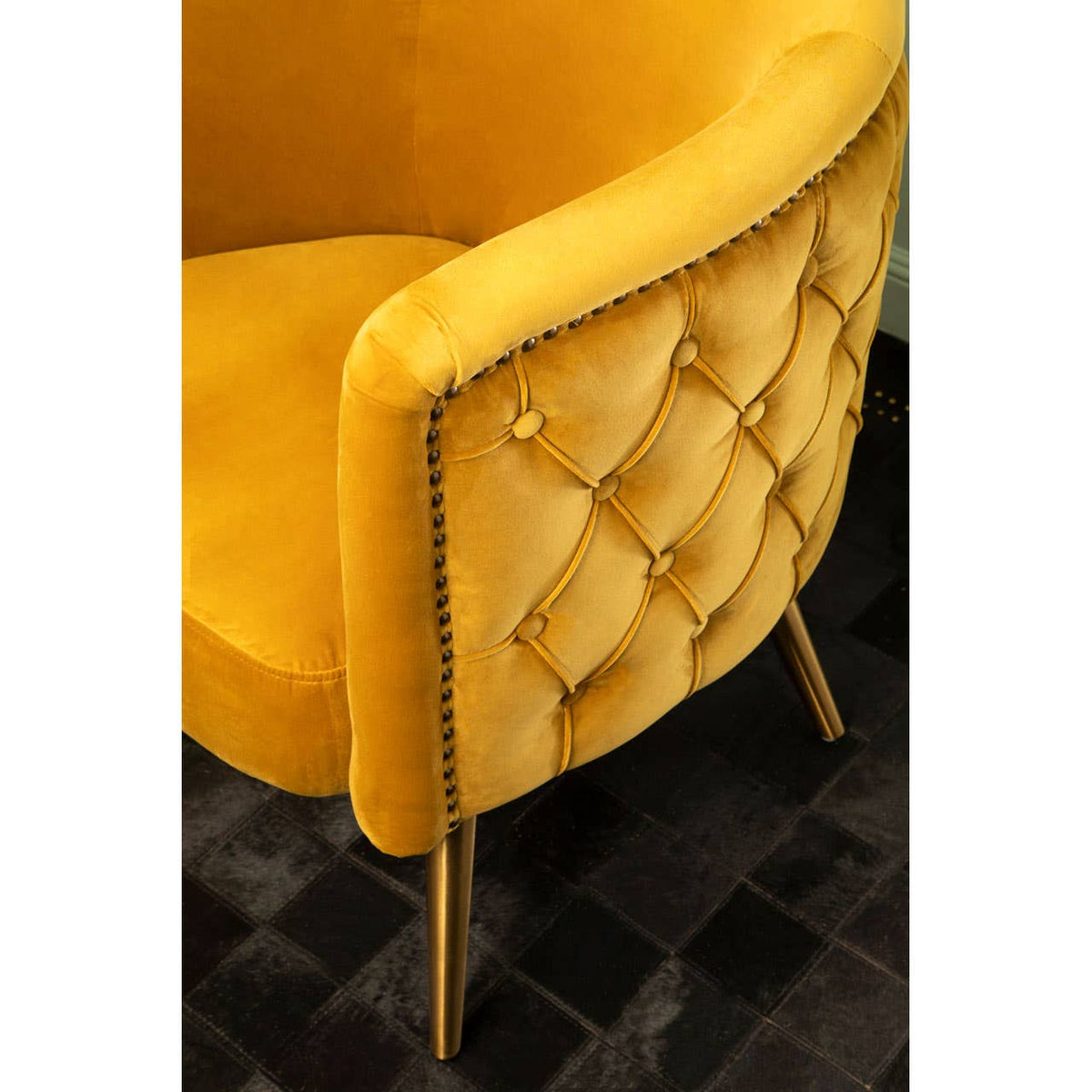 Manhattan Yellow Tub Chair.