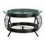 Mantis Black Finish Coffee Table.