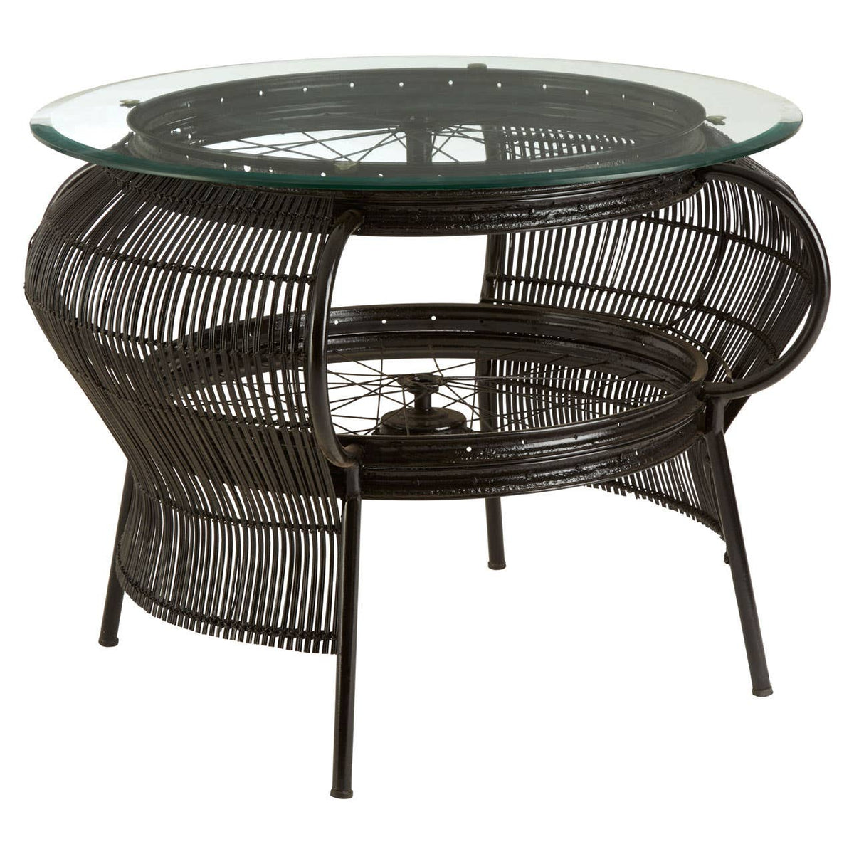 Mantis Black Finish Table.