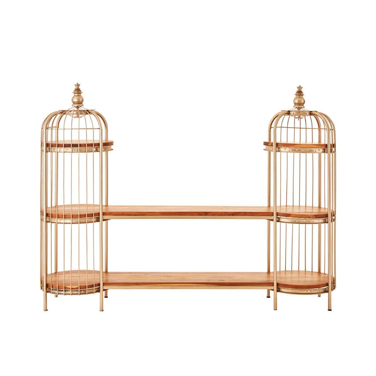 Mantis Champagne Gold Finish Birdcage Unit.