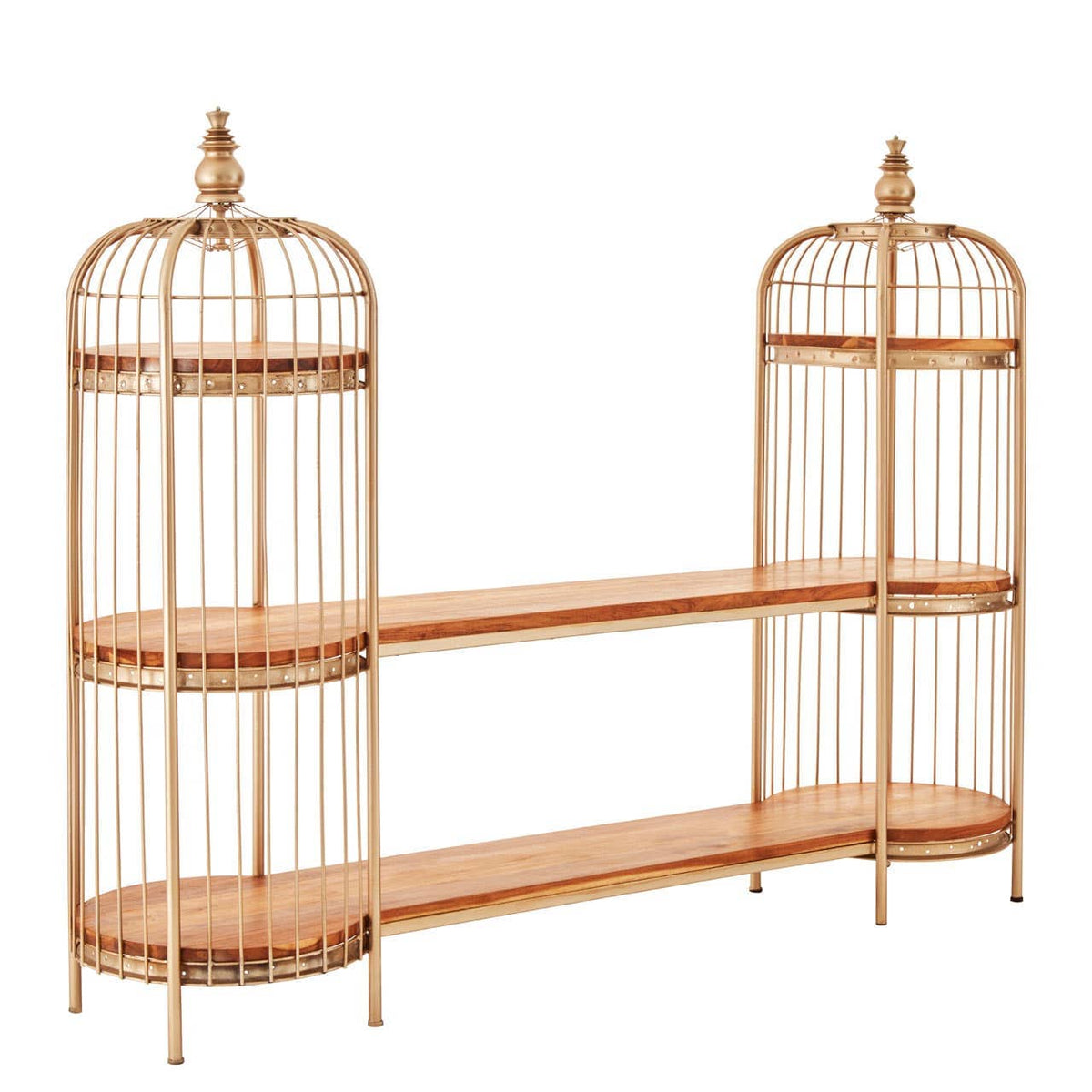 Mantis Champagne Gold Finish Birdcage Unit.