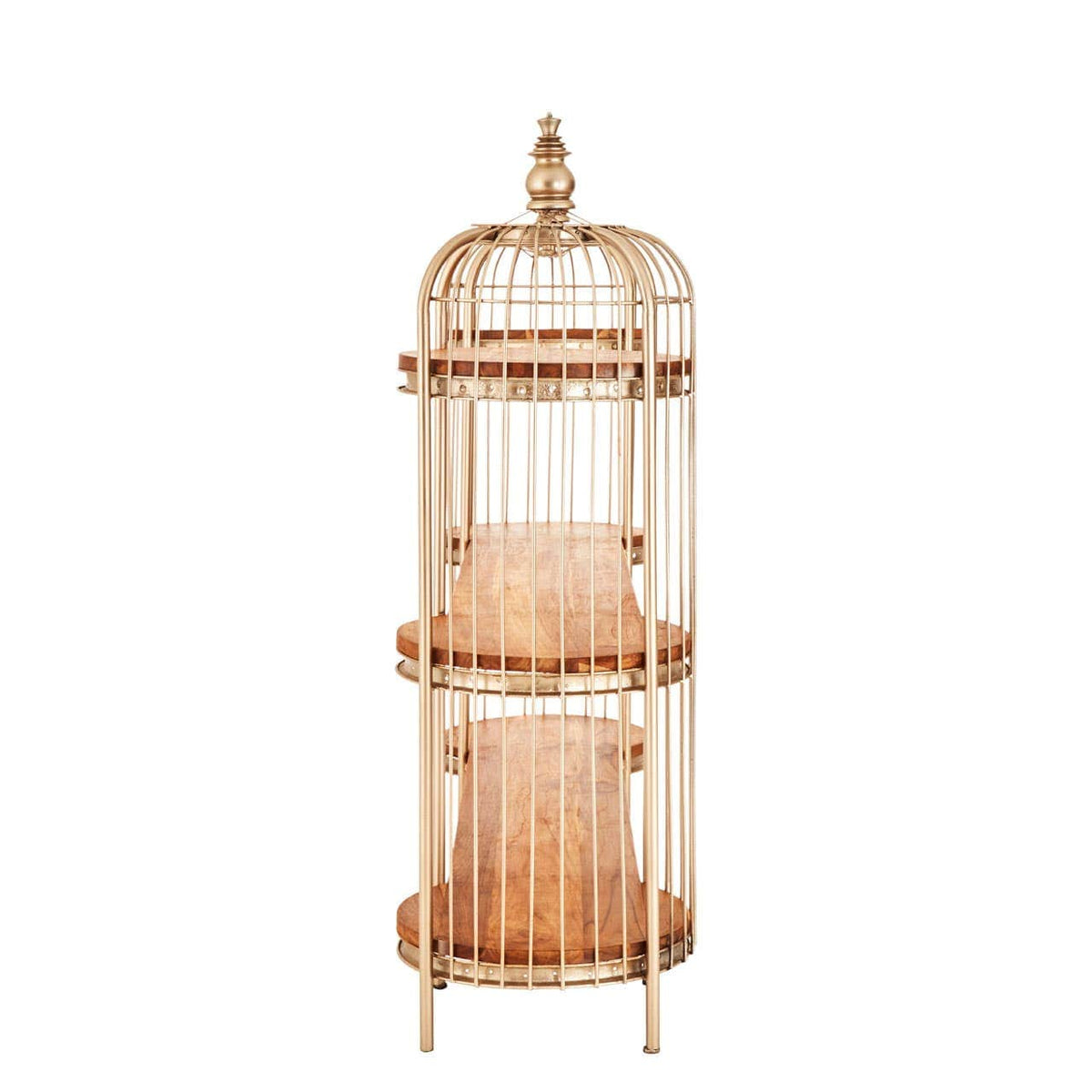 Mantis Champagne Gold Finish Birdcage Unit.