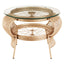 Mantis Champagne Gold Finish Table.