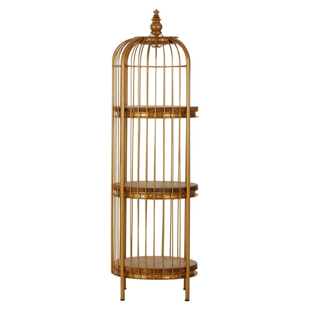 Mantis Small Gold Finish Birdcage Unit.
