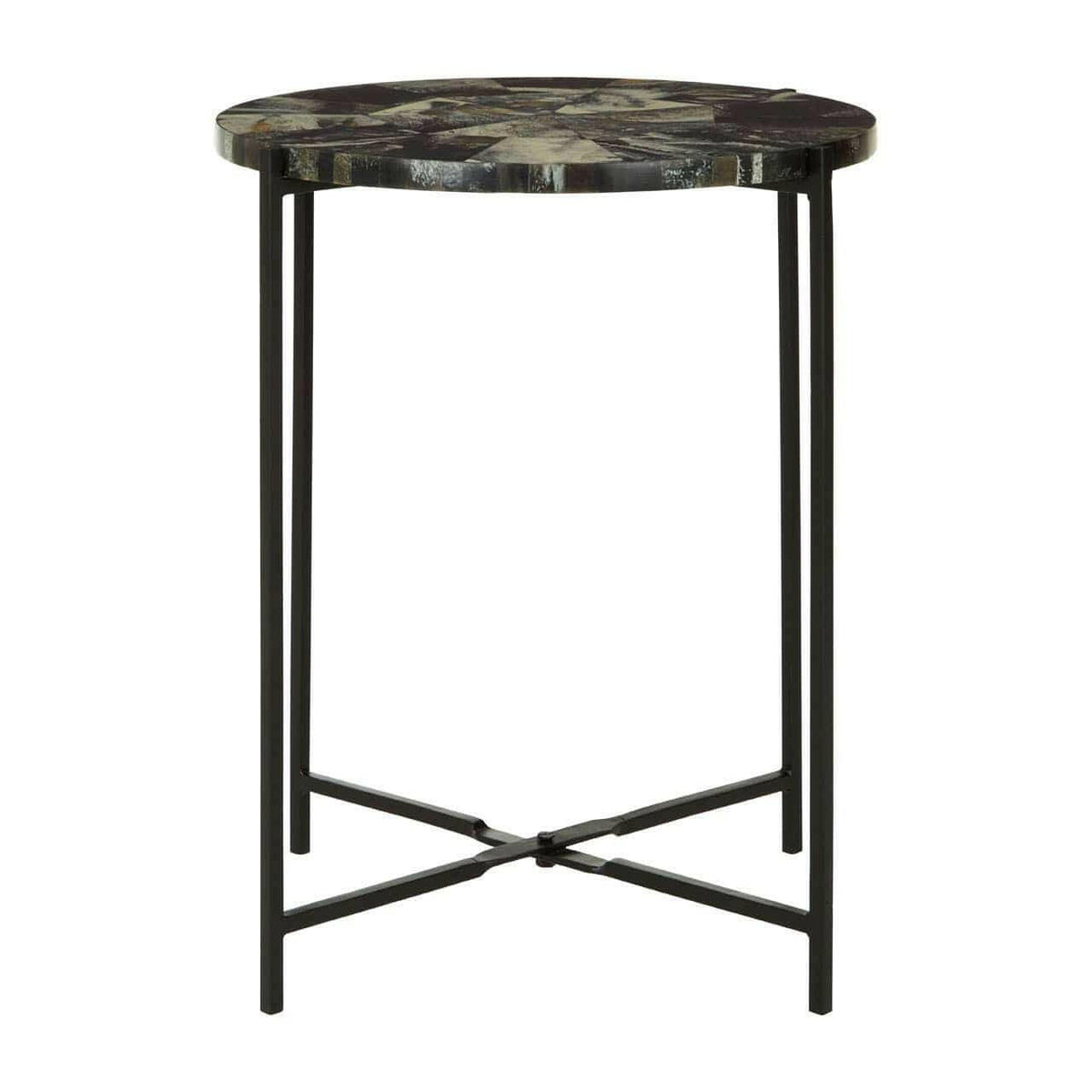 Marlox Antique Green / Black Table.