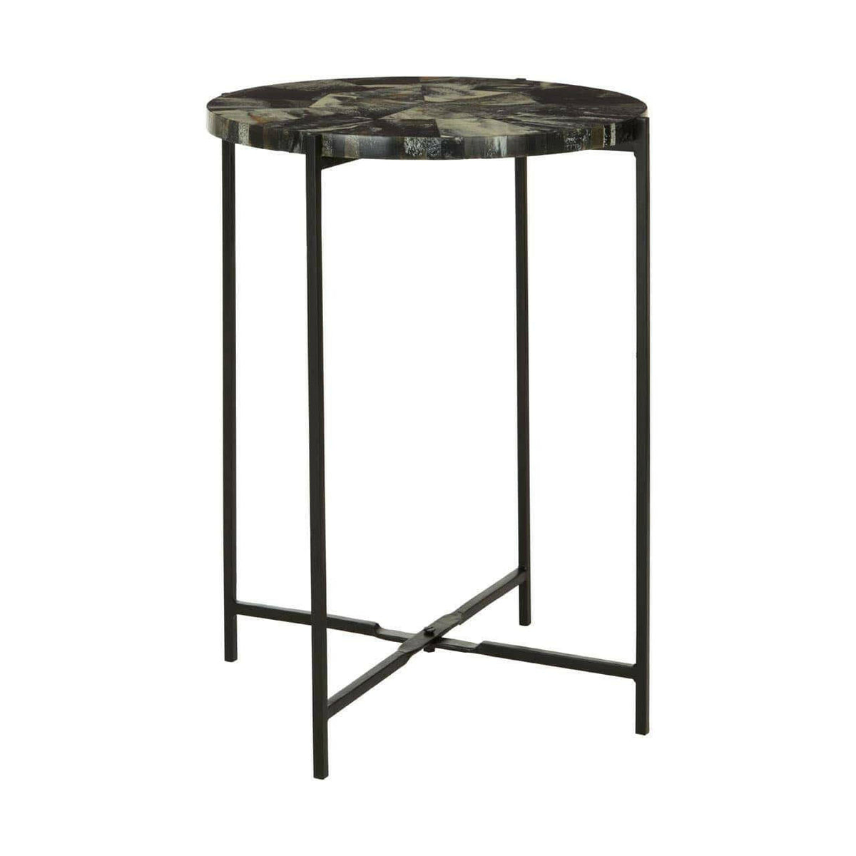 Marlox Antique Green / Black Table.